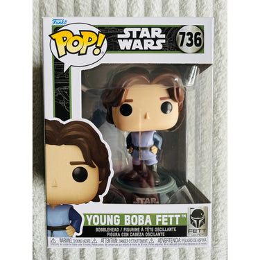 Funko Pop! Star Wars Vinyl Figure 736 Young Boba Fett